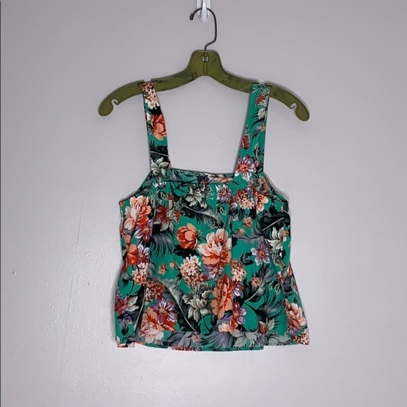 New without tags Abound Floral thick strap babydoll tank top - Picture 4 of 6